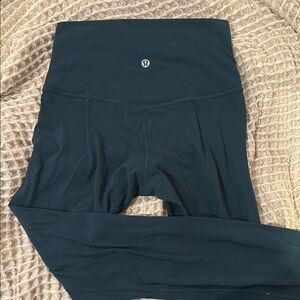 lululemon athletica Blue Leggings Tailored Fit